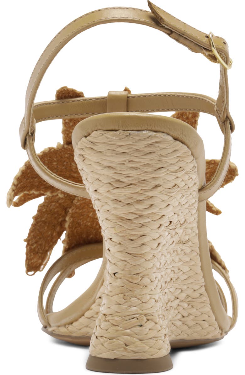 Arezzo Cali Wedge Sandal, Alternate, color, Caramel Sun