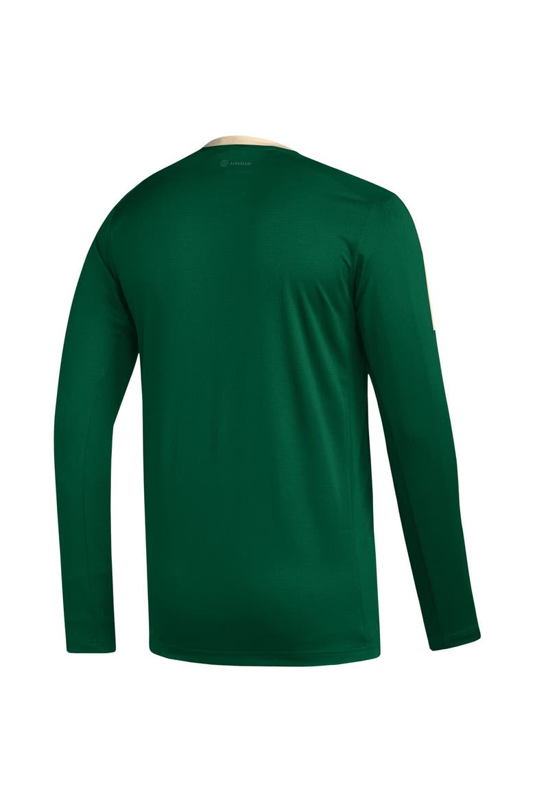 Men's adidas Green Minnesota Wild AEROREADY® Long Sleeve T-Shirt, Alternate, color, Green