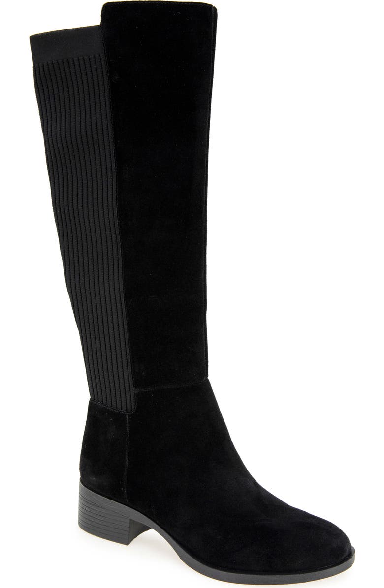 Kenneth Cole Levon Rib Knit Knee High Boot, Main, color,