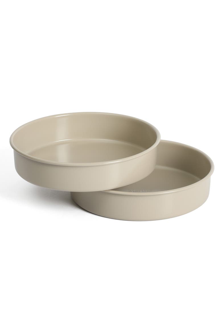 Gallen 10-Piece Ceramic Nonstick Carbon Steel Bakeware Set, Alternate, color, Taupe