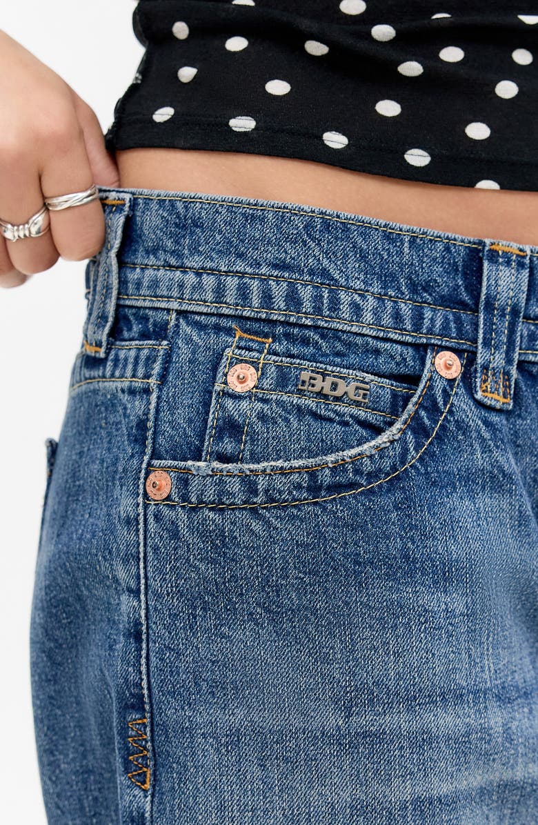 BDG Urban Outfitters Kayla Wide Leg Jeans, Alternate, color, Stormy Night