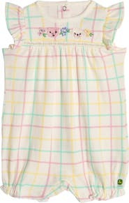 John Deere One Piece Bubble Romper