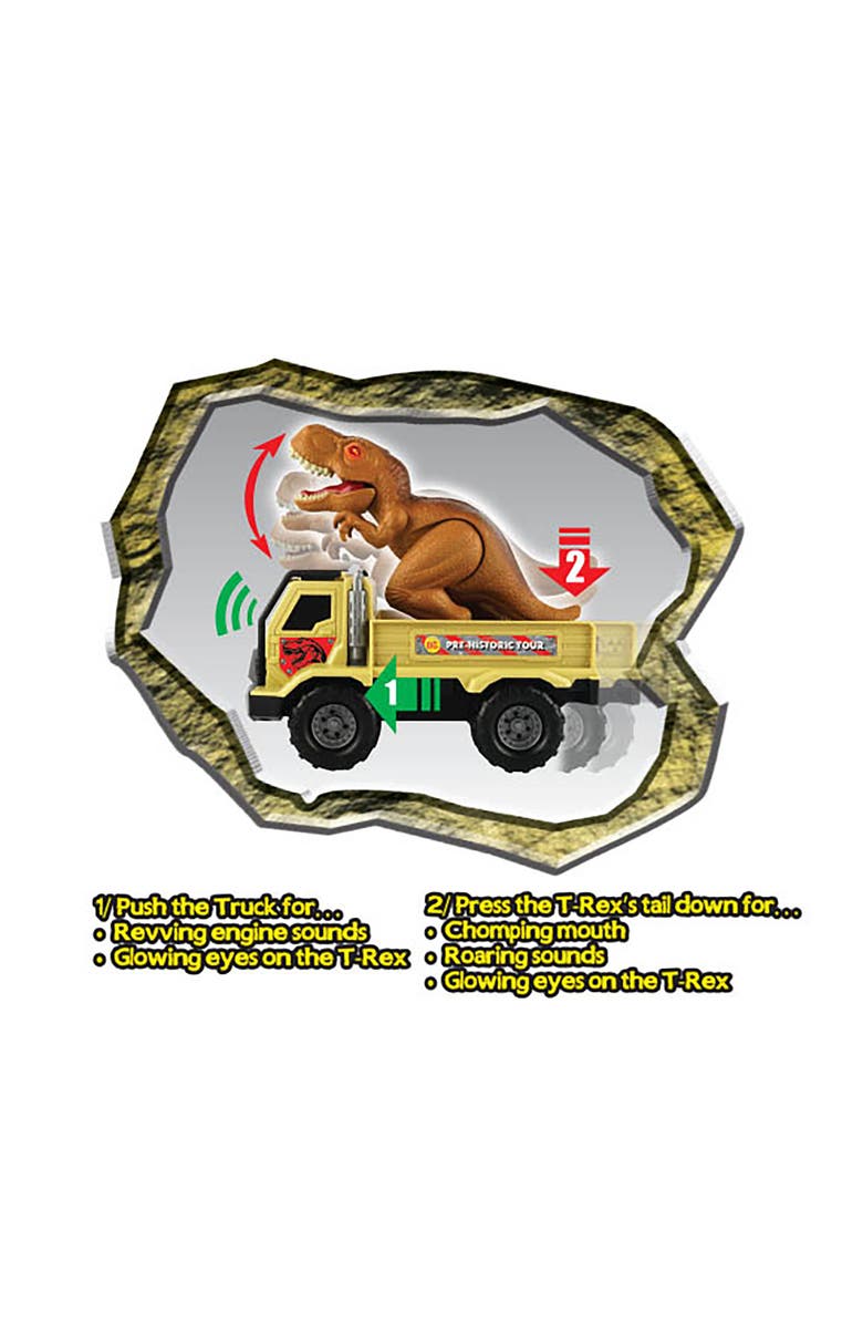 Red Box Children
s Play Truck 
Dinosaur Figurine, Alternate, color, Multicolored