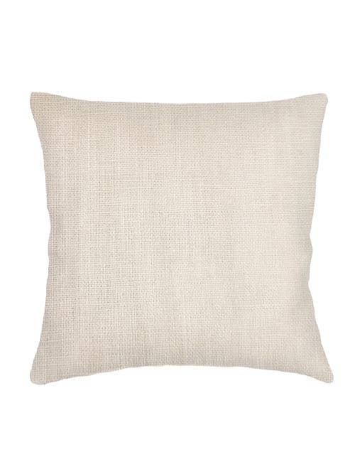 Anaya So Soft Linen Pillow With Down Alternative Insert In Natural Beige