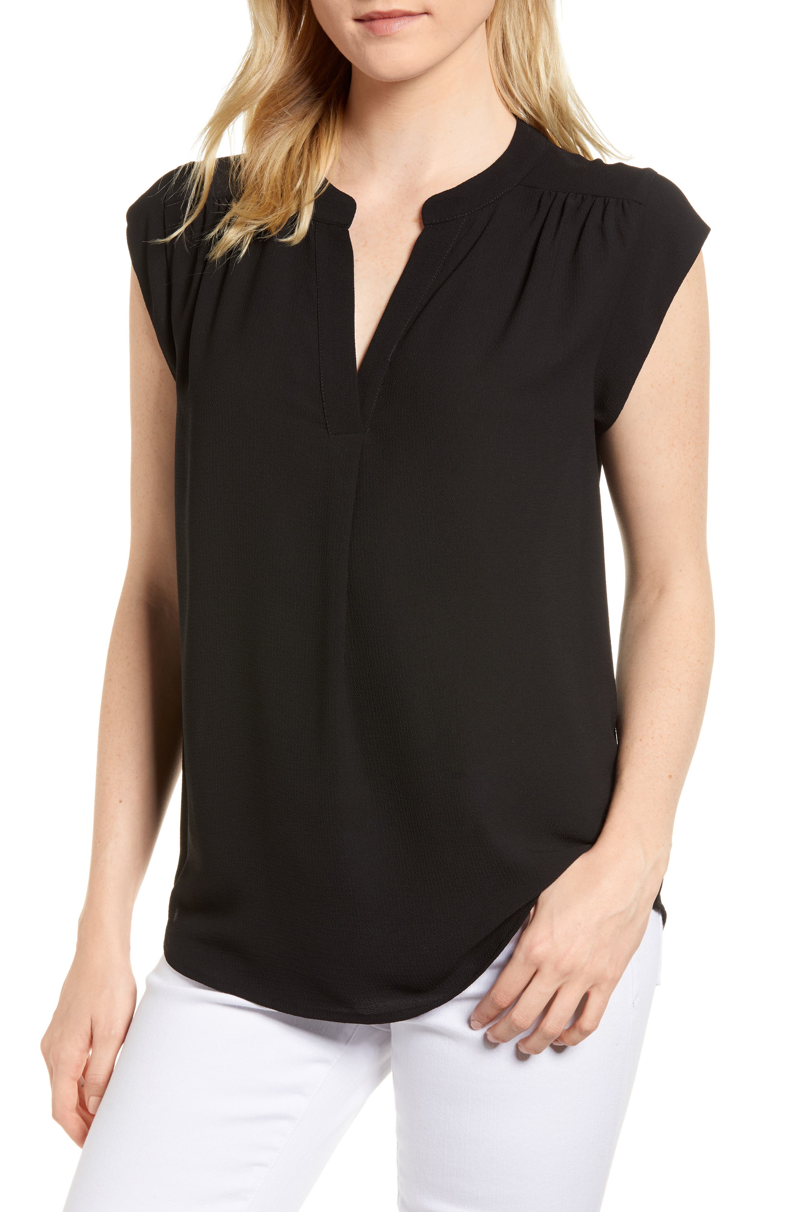 GIBSONLOOK Gibson x International Women's Day Ruthie Split Neck Blouse ...