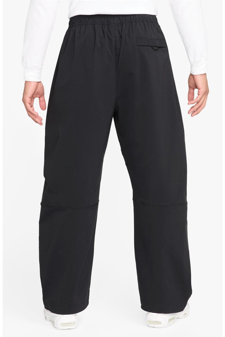 Dri-FIT Tech Wide Leg Woven Pants, Alternate, color, BLACK