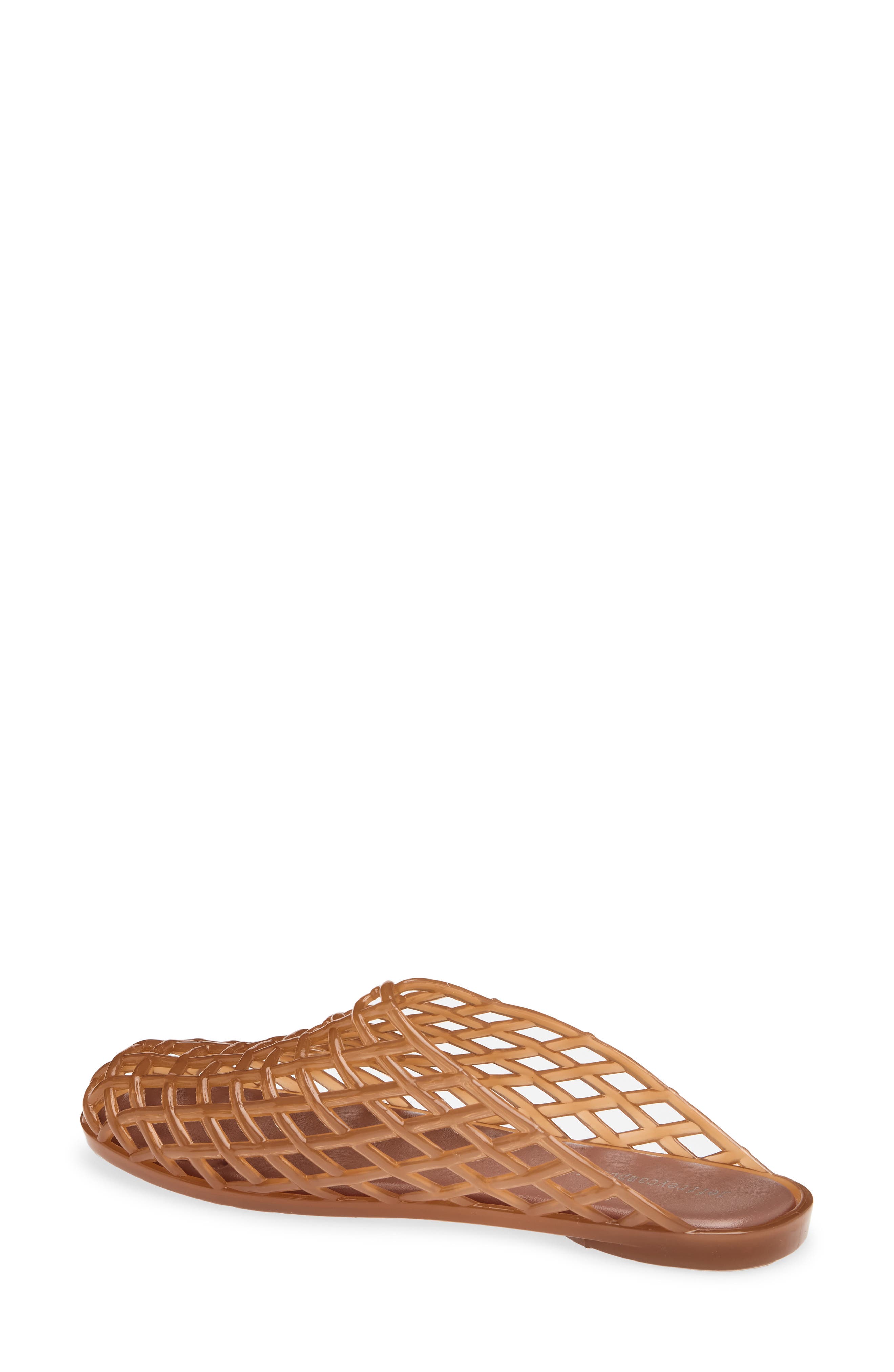 Sea Glass Jelly Mule, Alternate, color, CARAMEL