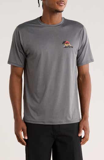 Hurley Island Time Short Sleeve Hybrid Rashguard