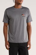 Hurley Island Time Short Sleeve Hybrid Rashguard