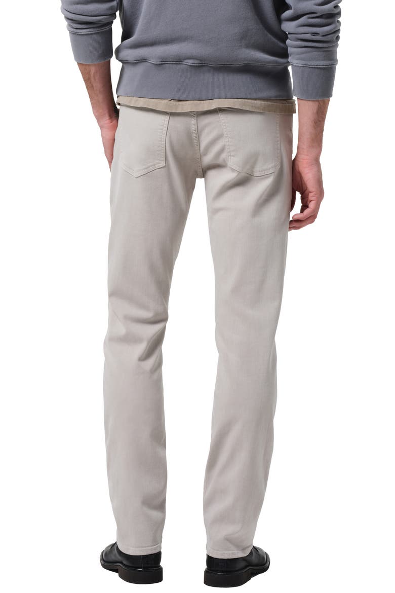Gage Slim Fit Stretch Twill Five-Pocket Pants, Alternate, color, PALE GREY
