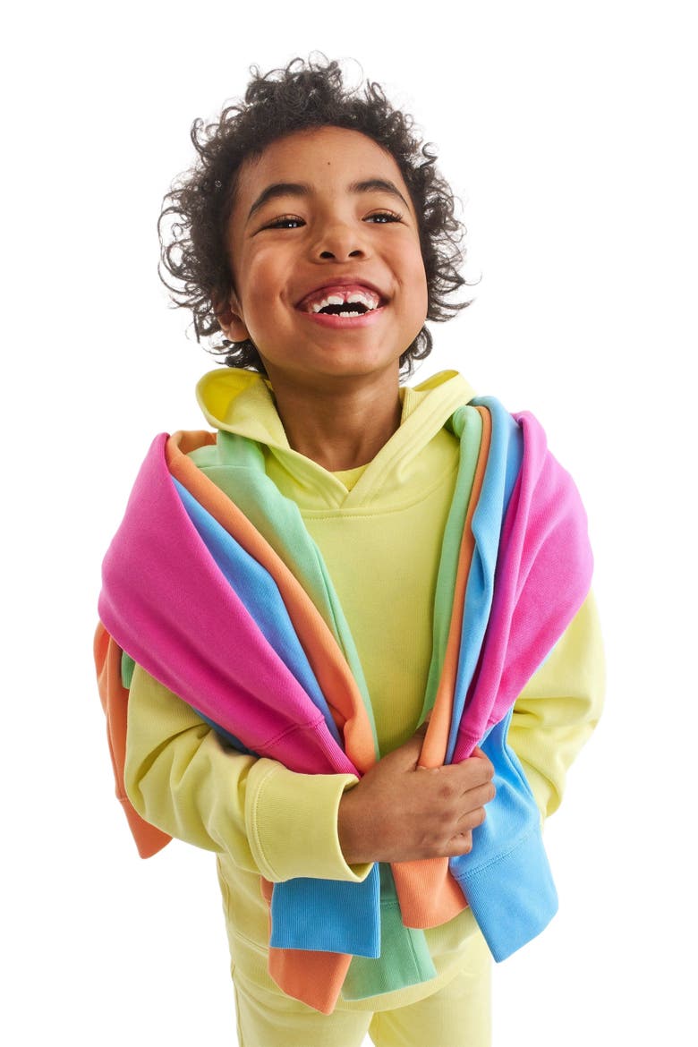 Kids Pullover Hoodie, Alternate, color, Cornflower