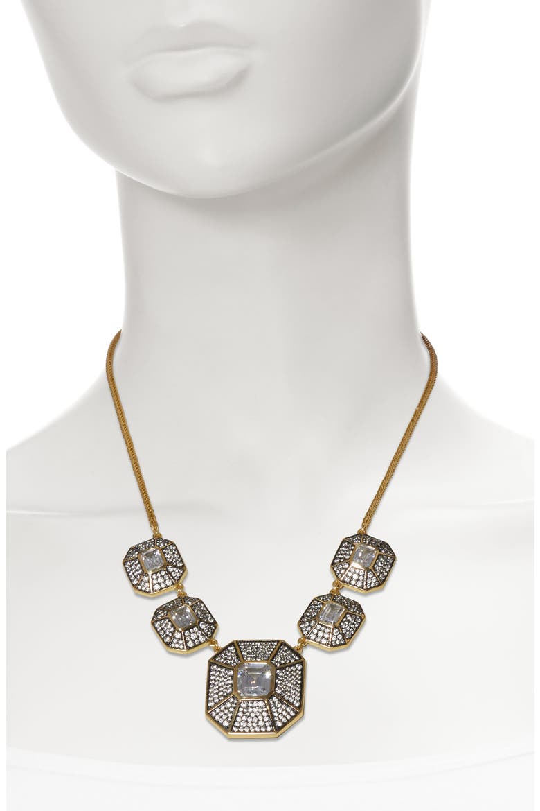 Statement Necklace, Alternate, color, GOLD