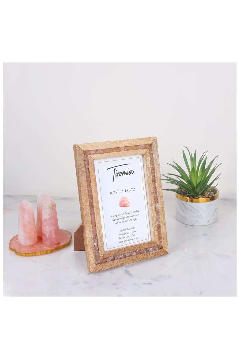 Moonglow Picture Frame, Alternate, color, ROSE QUARTZ