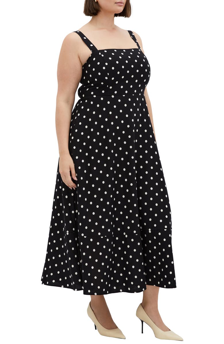City Chic Collins Maxi Sundress, Alternate, color,
