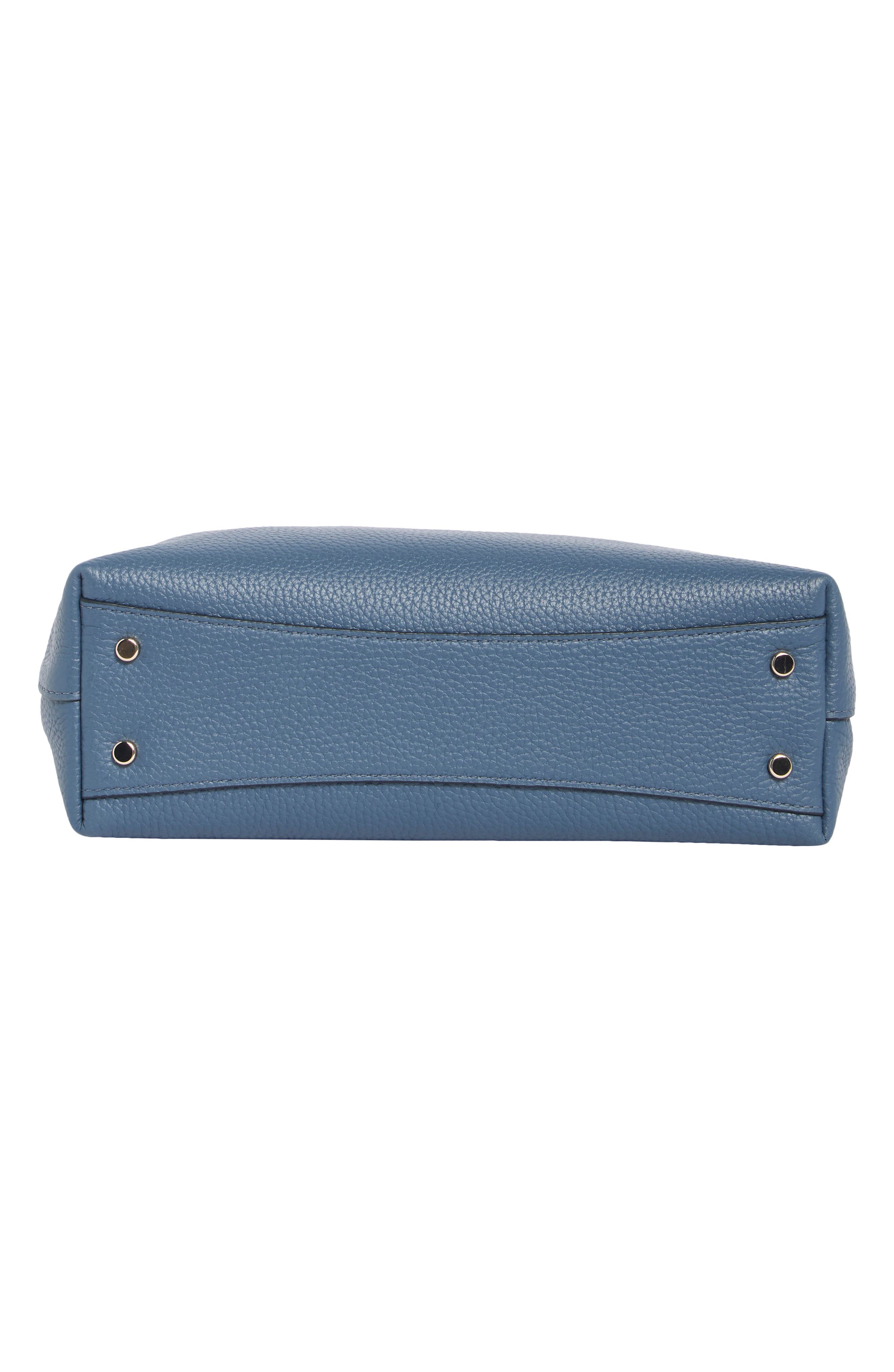 aubrey convertible top-handle bag, Alternate, color, BLUESTONE