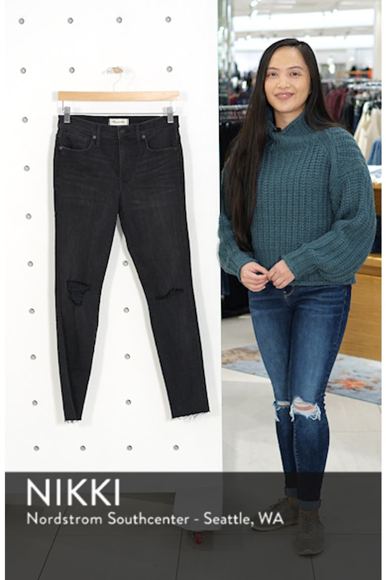 9-Inch High Waist Skinny Jeans video