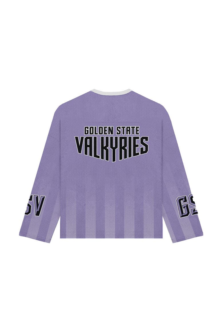 Unisex Playa Society  Violet Golden State Valkyries Hockey Fashion Jersey, Alternate, color, Violet