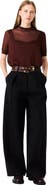 maje Balloon suit trousers