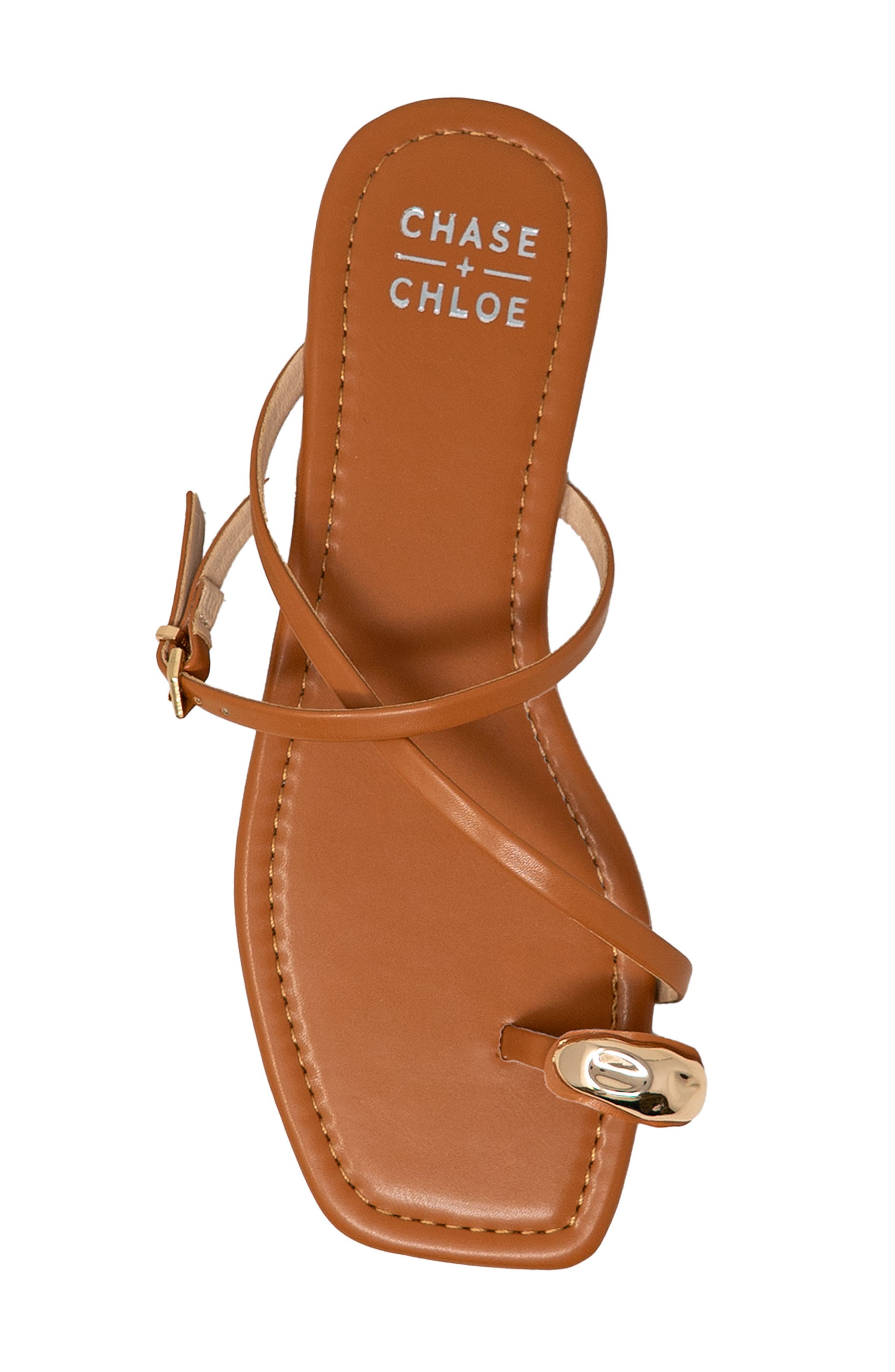 Toe Loop Sandal, Alternate, color, TAN