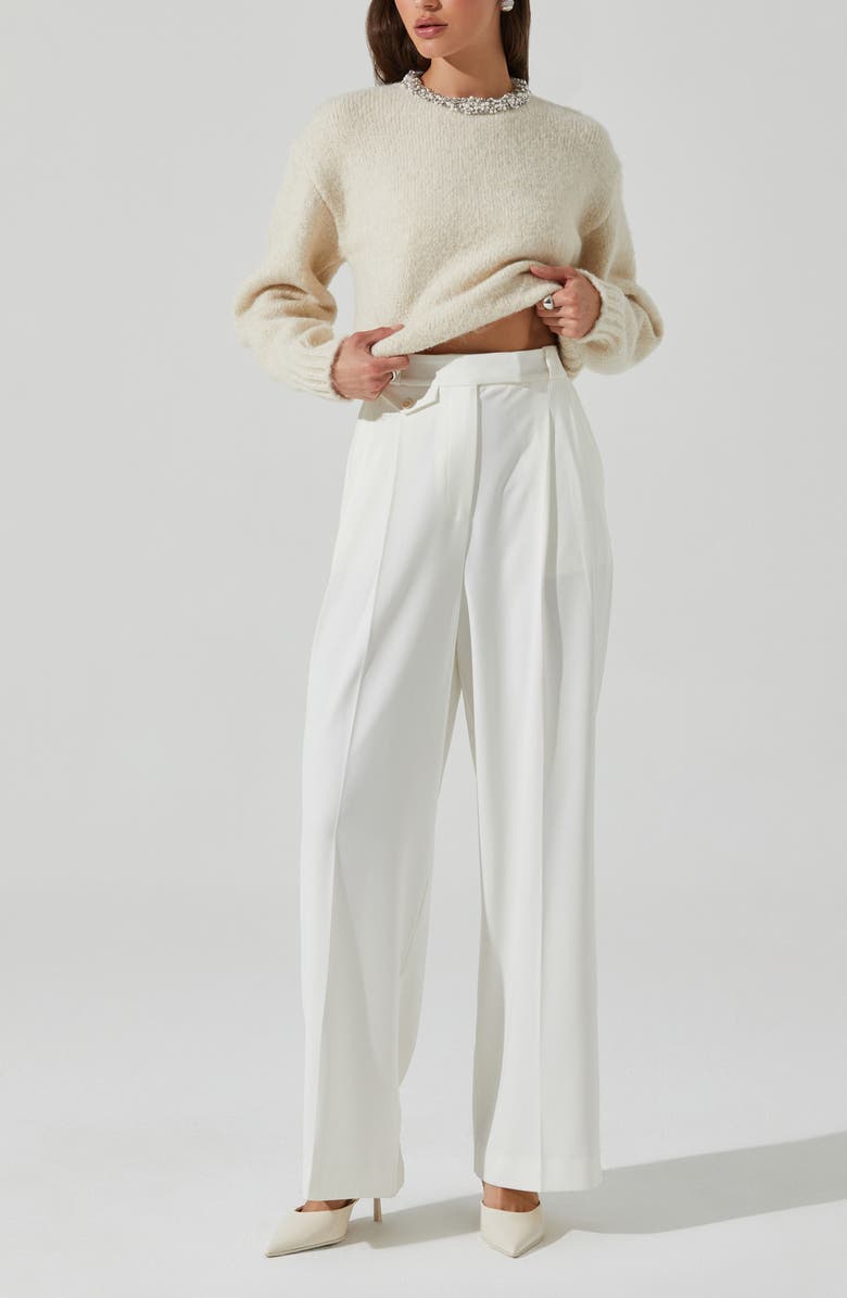 ASTR the Label Bryony High Waist Wide Leg Pants, Alternate, color, 