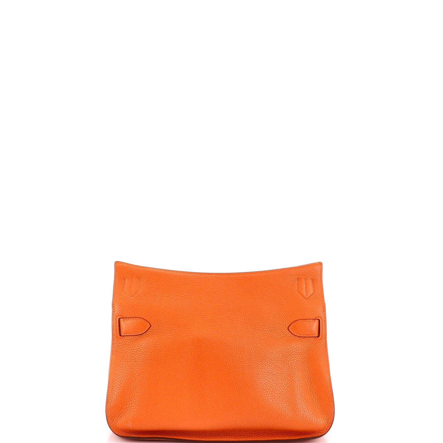 Pre-Owned Hermes Jypsiere Bag Clemence 31, Alternate, color, Orange H
