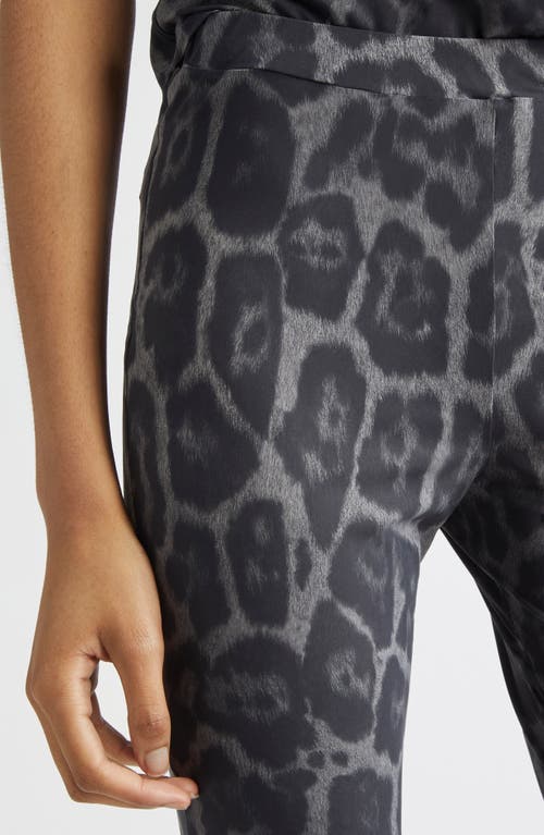 Stella Mccartney Flared High-waisted Leggings Leopard Print