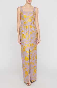 Indiana Floral Column Gown