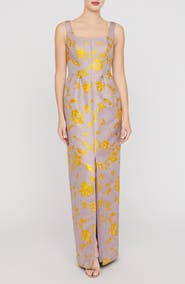 Kay Unger Indiana Floral Column Gown