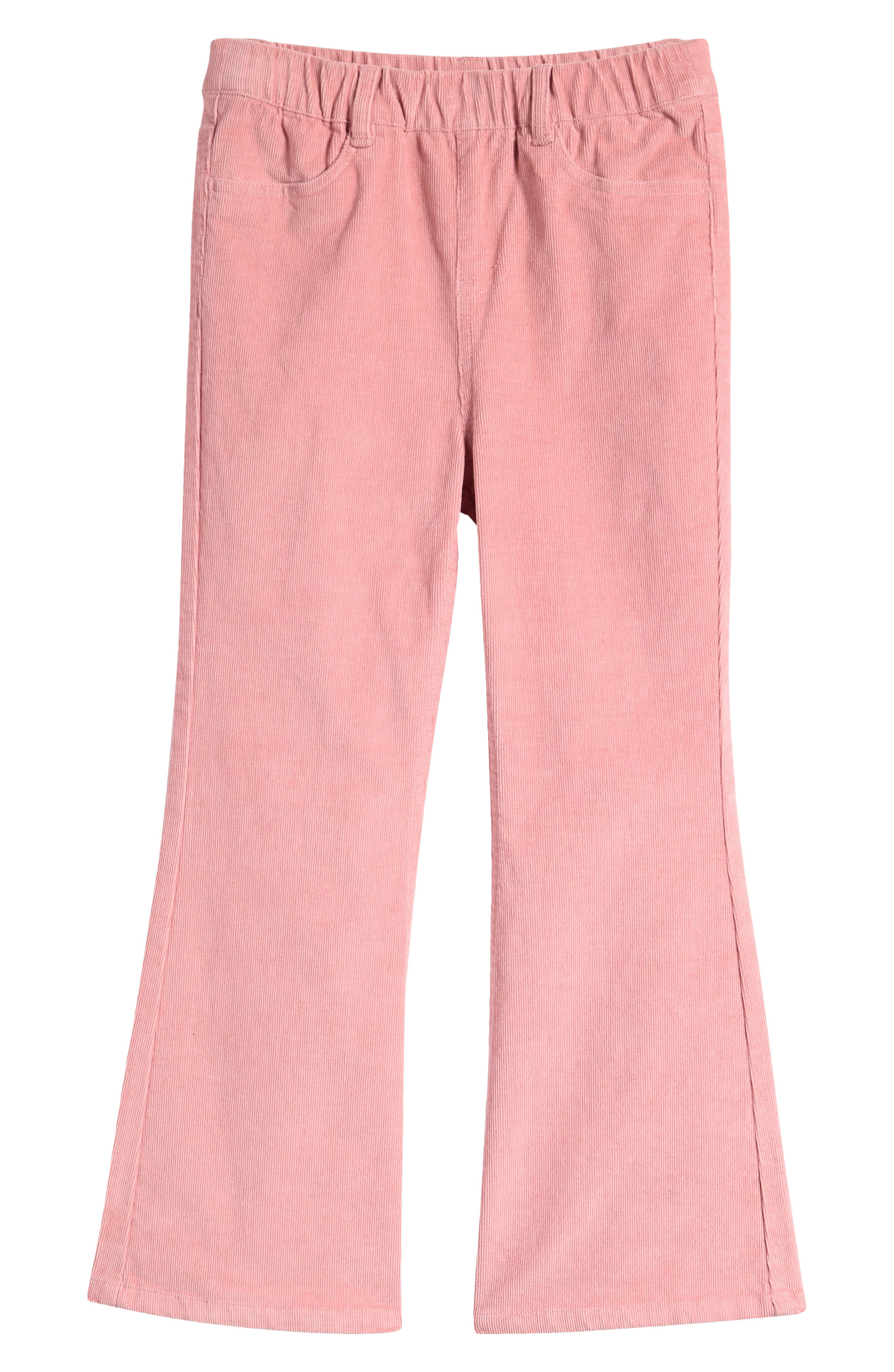 Tucker + Tate Kids' Cotton Corduroy Bootcut Pants in Pink Beauty 