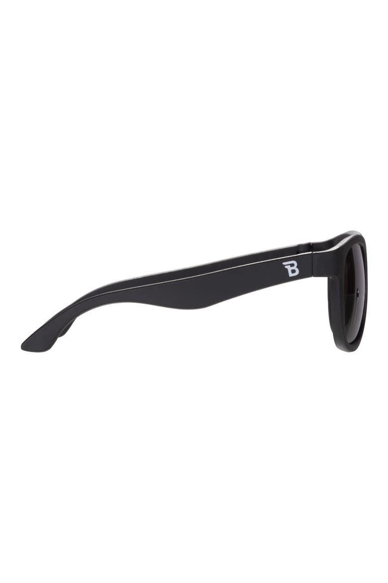 Kids' Navigator Sunglasses, Alternate, color, JET BLACK