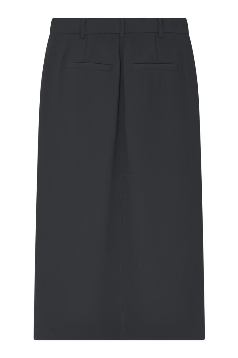 Anno Front Slit Pencil Skirt, Alternate, color, Black