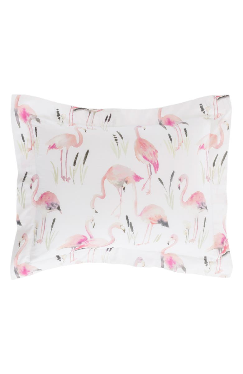 Pine Cone Hill Pine Cone Hil Flamingos Sham, Main, color, 