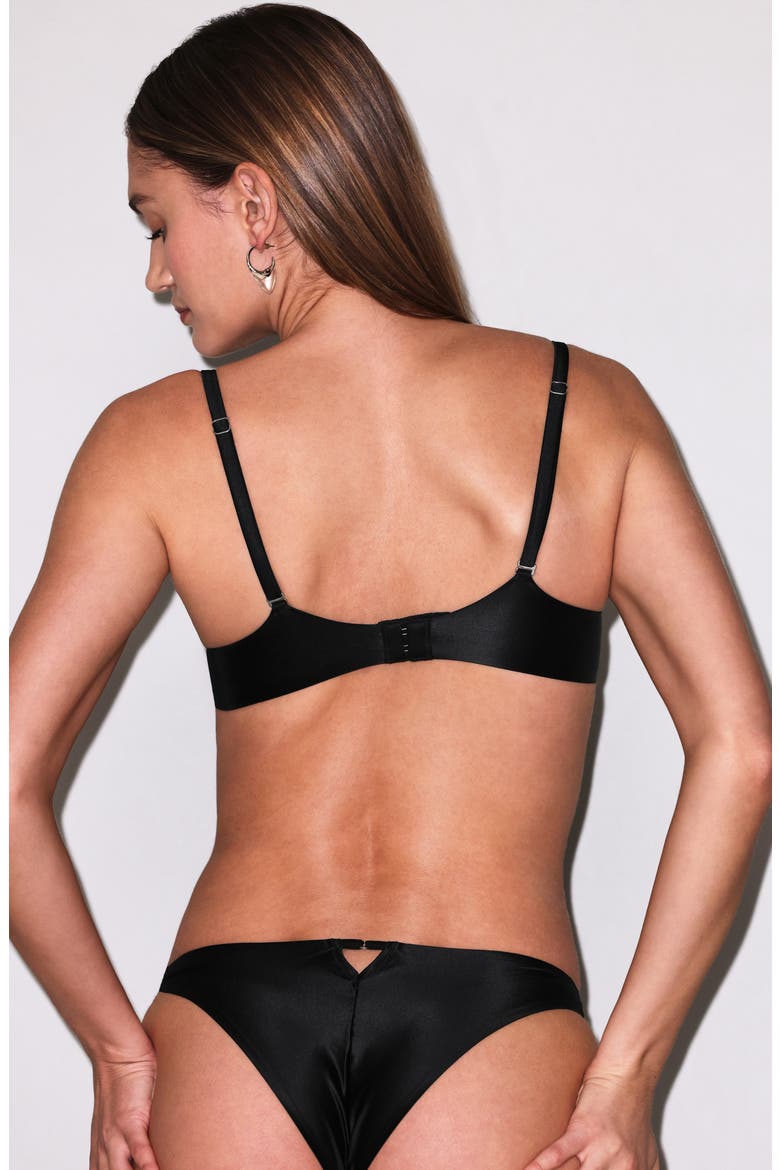Le Gloss Cheeky Tanga, Alternate, color, BLACK