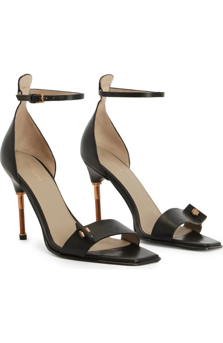 AllSaints Betty Ankle Strap Sandal, Main, color,