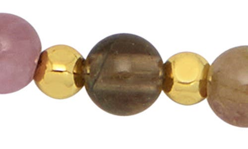 Estella Bartlett Amelia Beaded Slide Bracelet In Gold