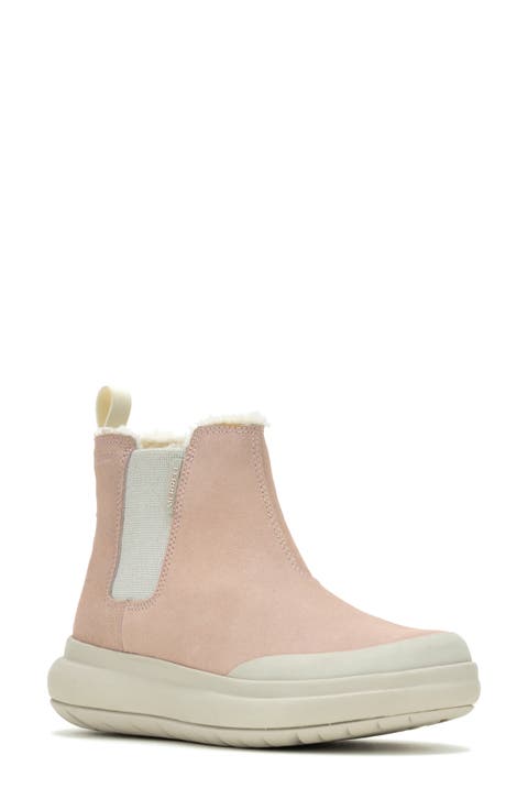 Marquette Thermo Waterproof Faux Shearling Lined Chelsea Boot (Women)