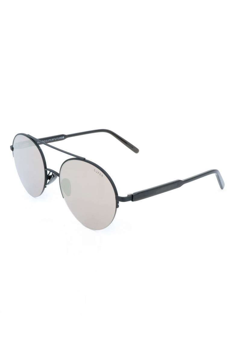 SUPER by RETROSUPERFUTURE<sup>®</sup> 56mm Aviator Sunglasses, Alternate, color, Black