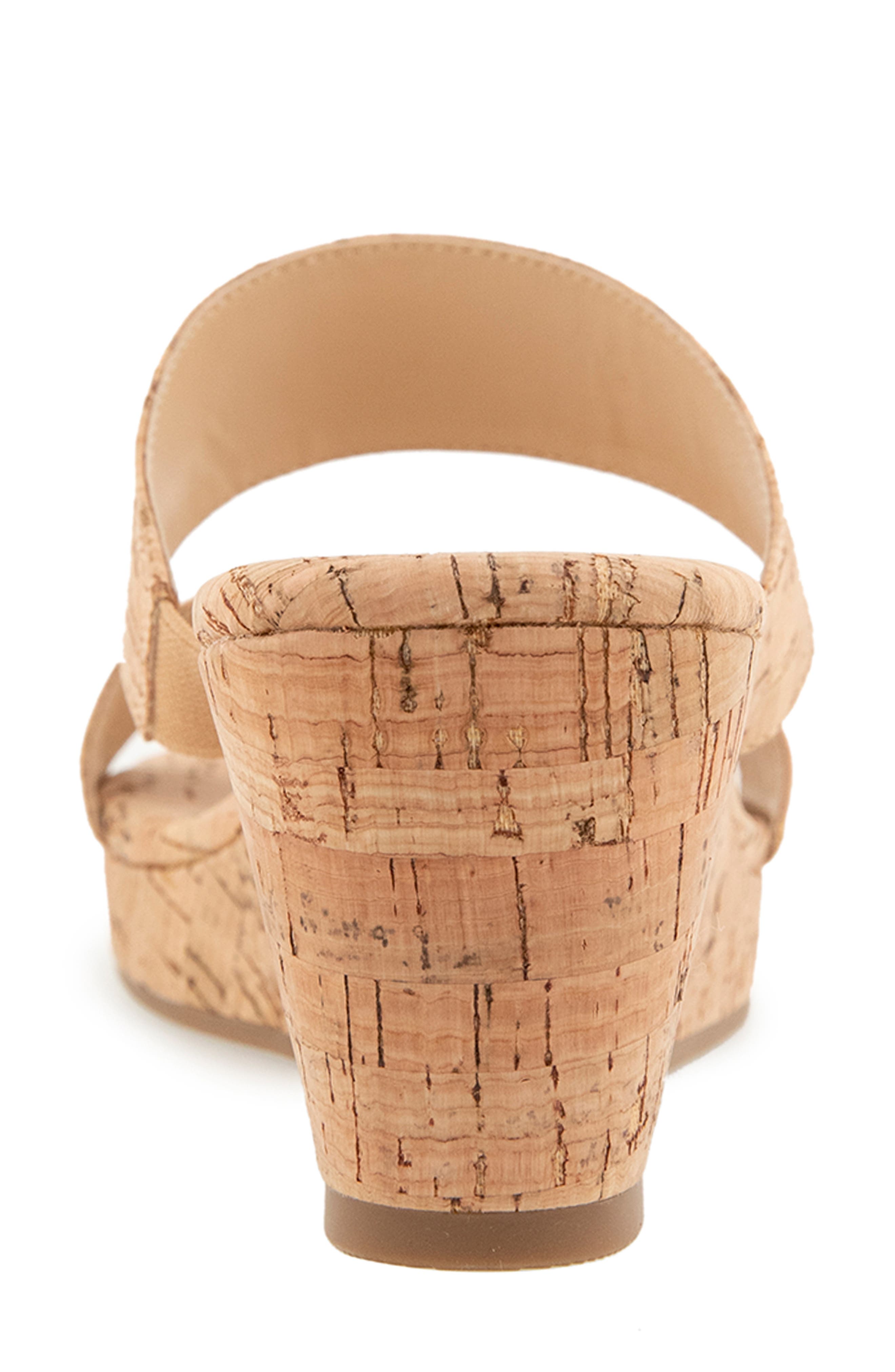 Kensie Jazzlyn Slide Sandal, Alternate, color, Cork