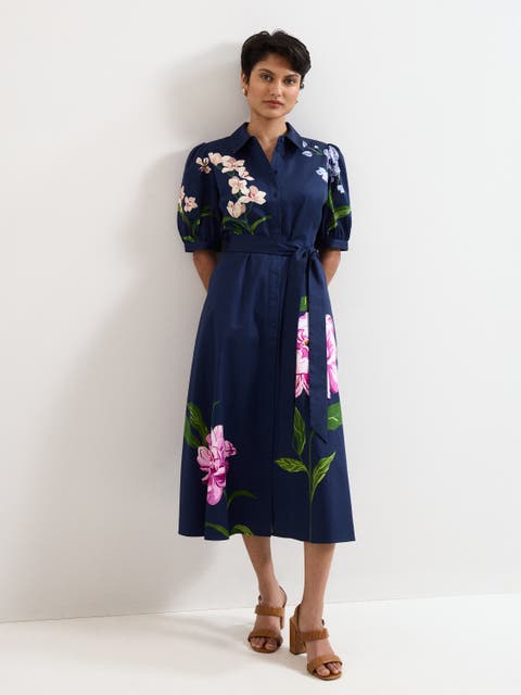 Kerrie Floral Shirt Dress