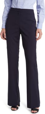 BOSS Tuleah Wool Flare Pants