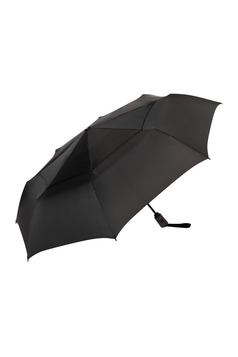Vortex Windproof Umbrella, Main, color, BLACK
