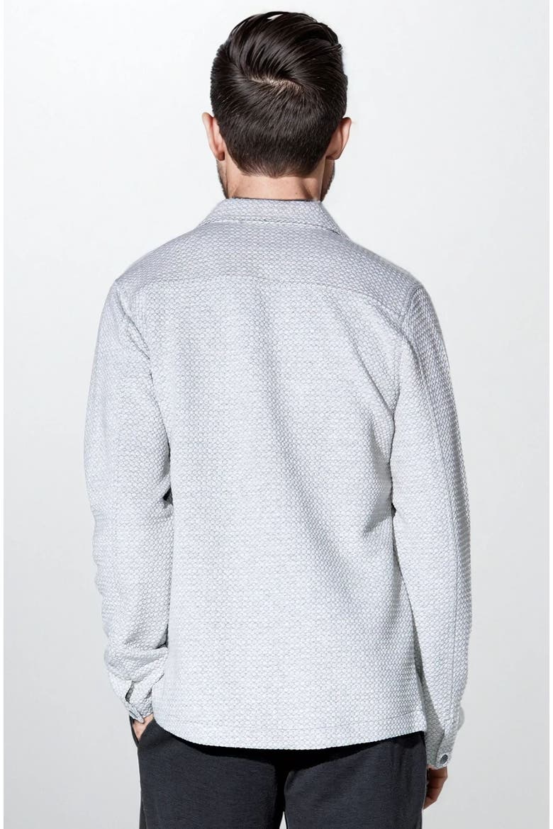 Quilted Arcadia Jacket, Alternate, color, Light Grey