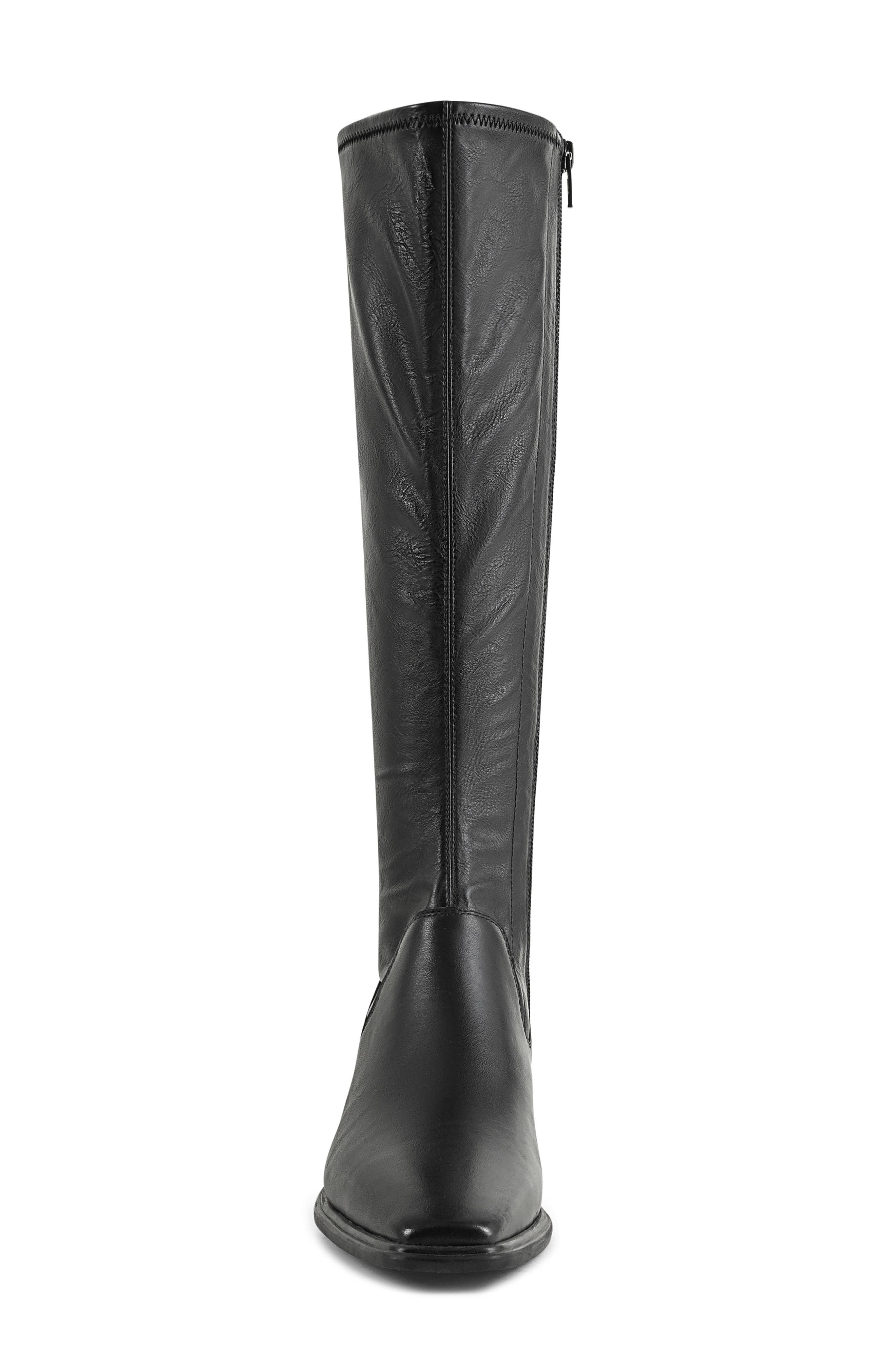 Vagabond Shoemakers Aino Knee High Wedge Boot, Alternate, color, Black