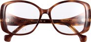 Gucci 55mm Square Optical Glasses