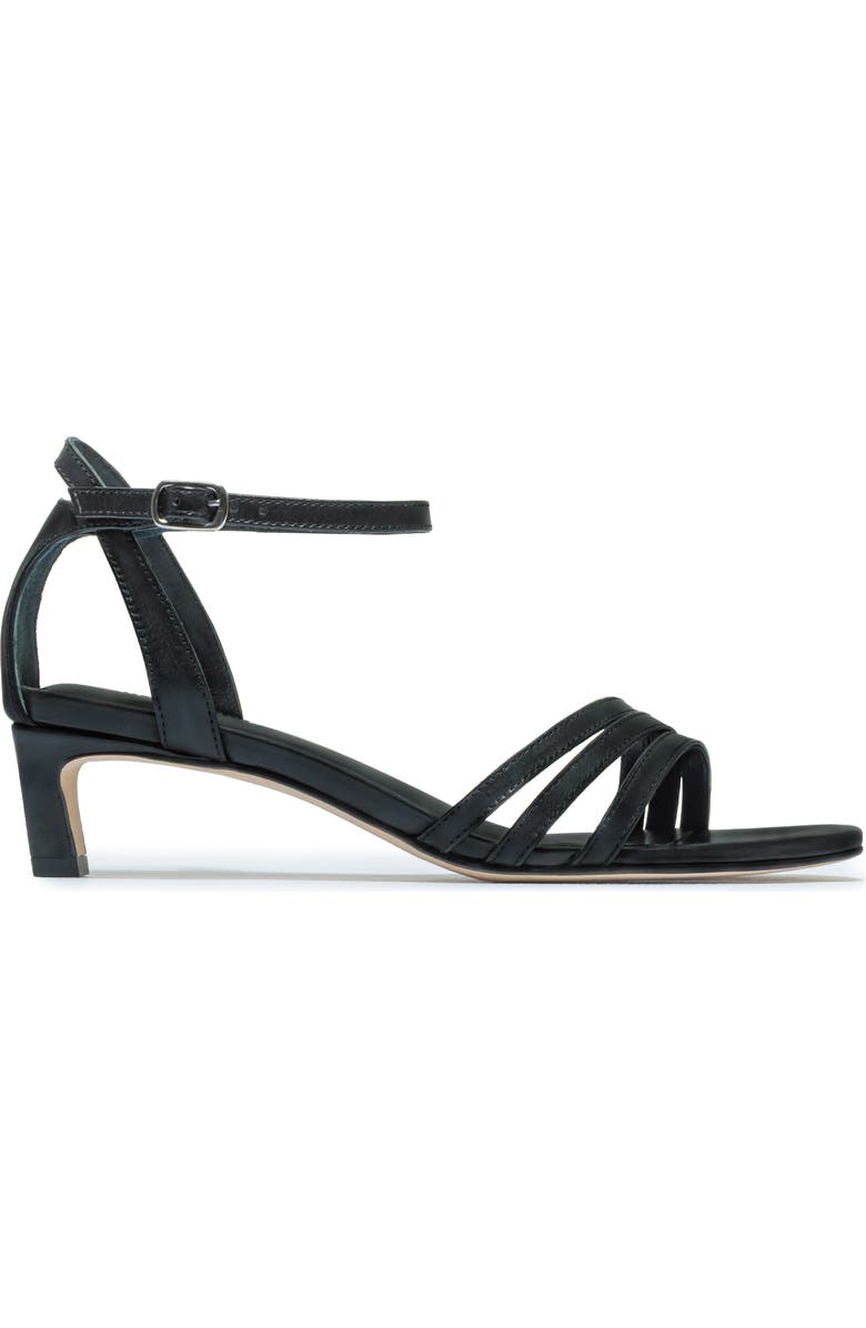 Bernardo Footwear Lima Low Heel Sandal, Main, color, Black