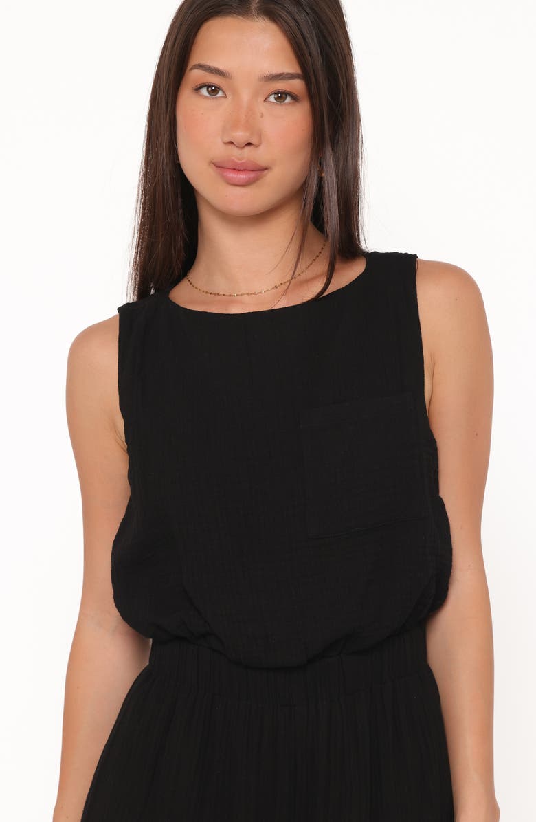 Petal & Pup Brenna Cotton Gauze Jumpsuit, Alternate, color, 