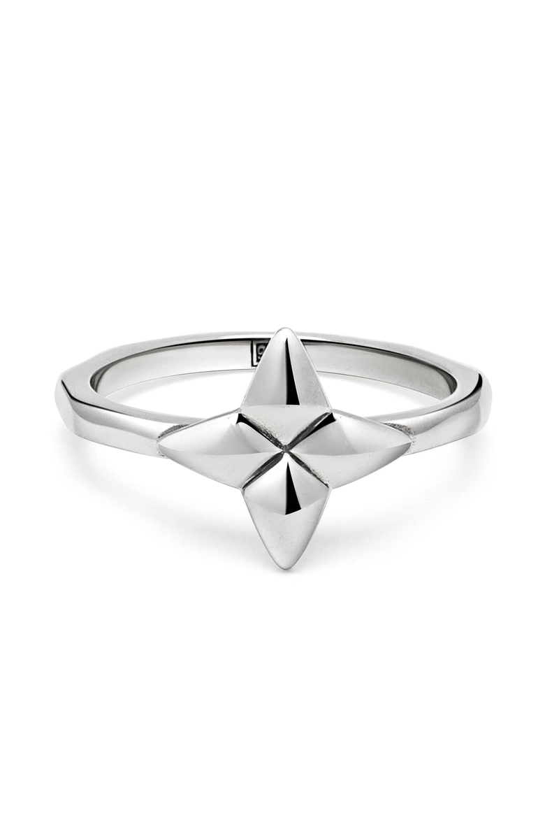 Nialaya Star Ring, Main, color, Silver