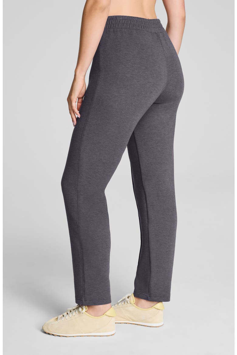 Brushed AirEssentials® Slim Straight Leg Pants, Alternate, color, HEATHER STORM