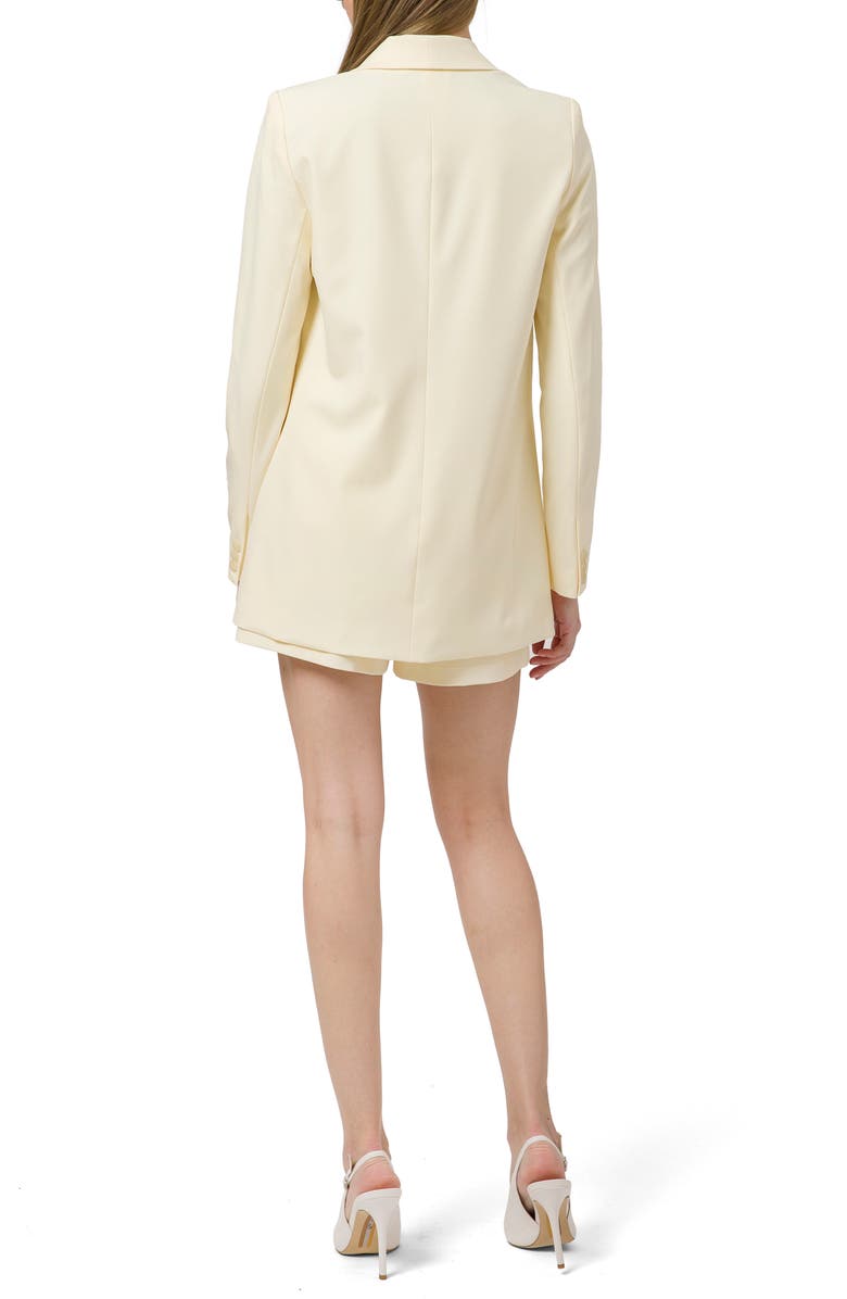 WAYF Pleat Shorts, Alternate, color, Butter