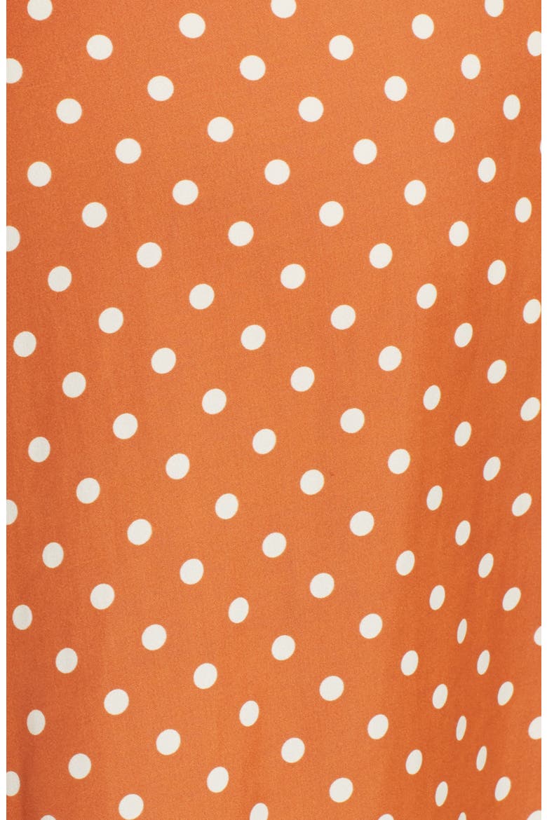 Polka Dot Palazzo Pants, Alternate, color, AMBER POLKA DOT